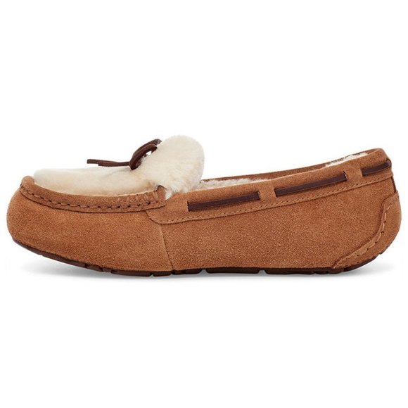 UGG Women's Dakota Fluff Moccasin - Picture 2 of 6